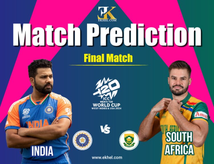 ICC T20 Men's World Cup 2024: India vs South Africa Final Match Predictions