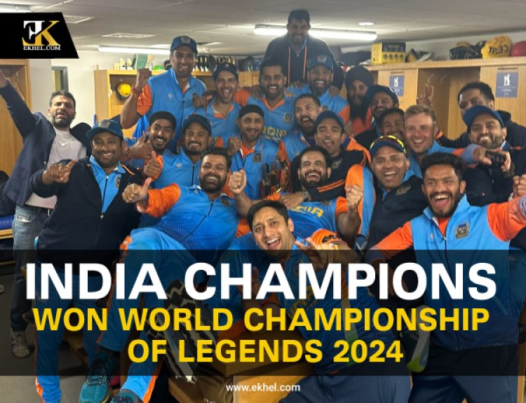 World Championship of Legends 2024: India Champions Clinch Title with Thrilling Victory over Pakistan Champions