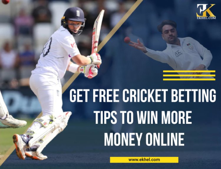 Get Free Cricket Betting Tips to Win More Money Online